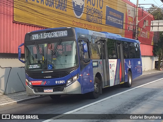 Next Mobilidade - ABC Sistema de Transporte 81.901 na cidade de São Bernardo do Campo, São Paulo, Brasil, por Gabriel Brunhara. ID da foto: 9786089.