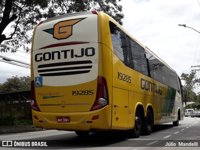 Empresa Gontijo de Transportes 19285 na cidade de Belo Horizonte, Minas Gerais, Brasil, por Júlio  Mandelli. Número da foto: #9786343.