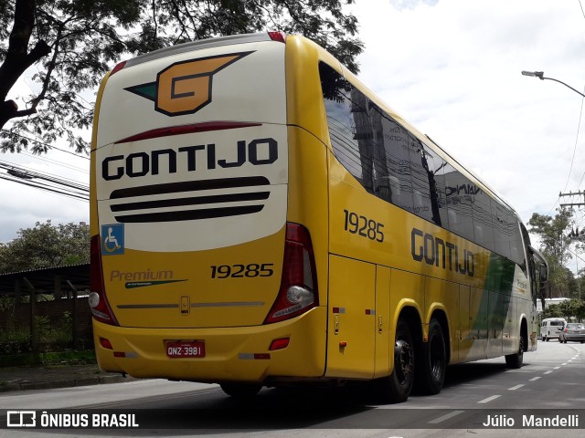 Empresa Gontijo de Transportes 19285 na cidade de Belo Horizonte, Minas Gerais, Brasil, por Júlio  Mandelli. ID da foto: 9786343.