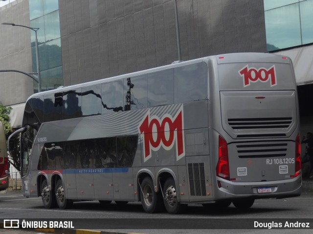 Auto Viação 1001 RJ 108.1205 na cidade de Rio de Janeiro, Rio de Janeiro, Brasil, por Douglas Andrez. Número da foto: #9784544.