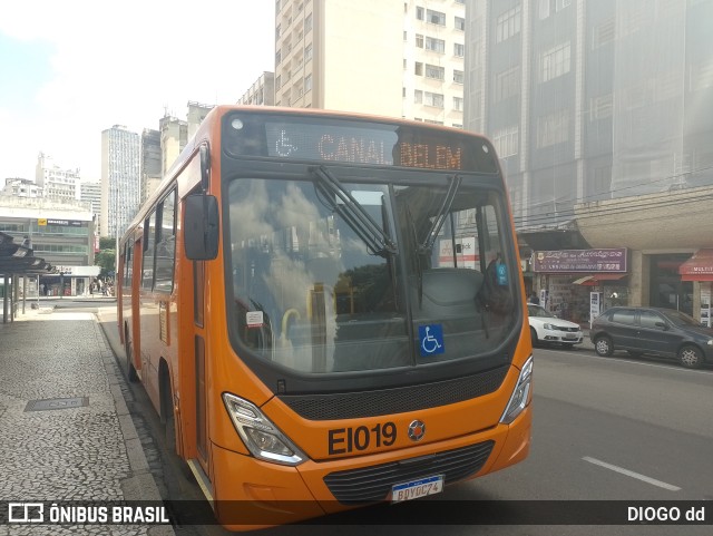 Auto Viação São José dos Pinhais EI019 na cidade de Curitiba, Paraná, Brasil, por DIOGO dd. Número da foto: #9784733.