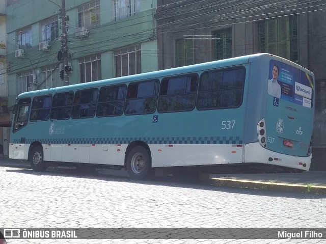 Viação Nossa Senhora Conquistadora 537 na cidade de Pelotas, Rio Grande do Sul, Brasil, por Miguel Filho. Número da foto: #9784237.
