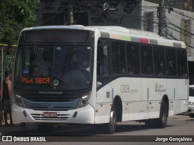 Transportes Futuro C30236 na cidade de Rio de Janeiro, Rio de Janeiro, Brasil, por Jorge Gonçalves. ID da foto: 9784515.