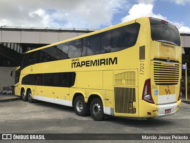 Viação Itapemirim 17031 na cidade de Camaçari, Bahia, Brasil, por Marcio Jesus Peixoto. Número da foto: #9785948.