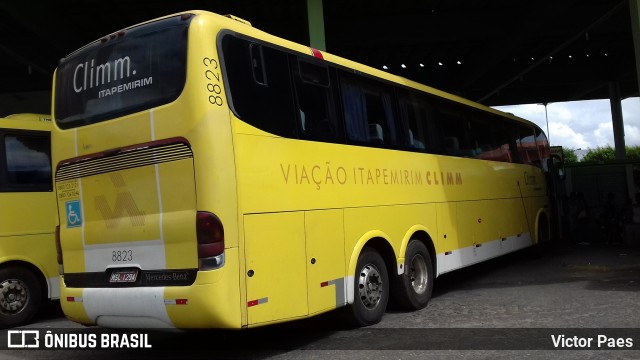 Viação Itapemirim 8823 na cidade de Ipueiras, Ceará, Brasil, por Victor Paes. ID da foto: 9784469.