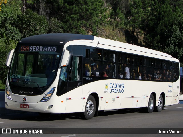 Visate - Viação Santa Tereza 605 na cidade de Caxias do Sul, Rio Grande do Sul, Brasil, por João Victor. ID da foto: 9786838.