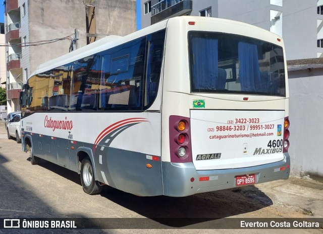 Cataguarino Turismo 4600 na cidade de Piúma, Espírito Santo, Brasil, por Everton Costa Goltara. Número da foto: #9784745.