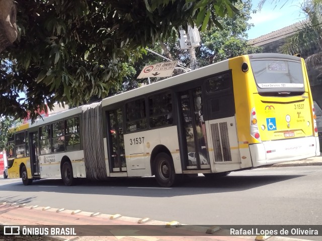 Viação Metrópole Paulista - Zona Leste 3 1537 na cidade de São Paulo, São Paulo, Brasil, por Rafael Lopes de Oliveira. ID da foto: 9784327.