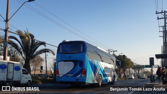 Autobuses sin identificación - Chile BUSES AMCOR na cidade de Maipú, Santiago, Metropolitana de Santiago, Chile, por Benjamín Tomás Lazo Acuña. Número da foto: #9783894.
