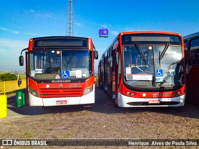 Itajaí Transportes Coletivos 2915 na cidade de Campinas, São Paulo, Brasil, por Henrique Alves de Paula Silva. ID da foto: 9786436.