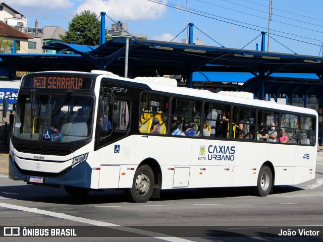 Visate - Viação Santa Tereza 418 na cidade de Caxias do Sul, Rio Grande do Sul, Brasil, por João Victor. ID da foto: 9786815.