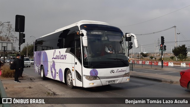 Buses Landeros 40 na cidade de Maipú, Santiago, Metropolitana de Santiago, Chile, por Benjamín Tomás Lazo Acuña. ID da foto: 9783987.