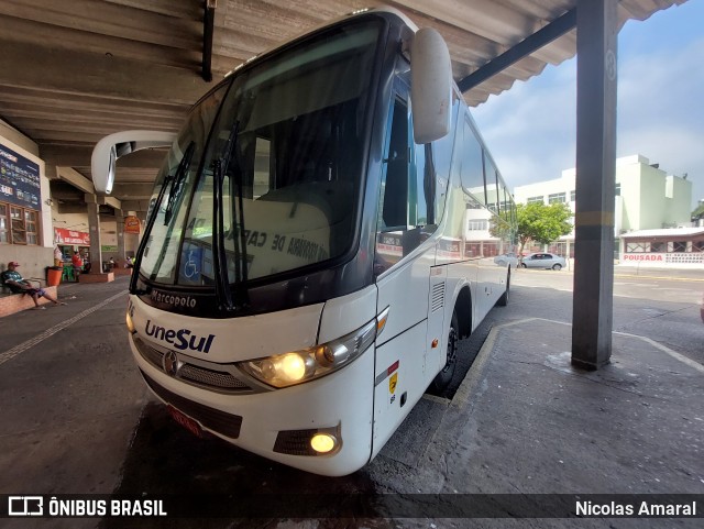 Unesul de Transportes 5476 na cidade de Capão da Canoa, Rio Grande do Sul, Brasil, por Nicolas Amaral. ID da foto: 9786690.