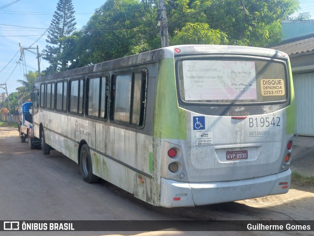 Transportes América B19542 na cidade de São Gonçalo, Rio de Janeiro, Brasil, por Guilherme Gomes. Número da foto: #9784117.