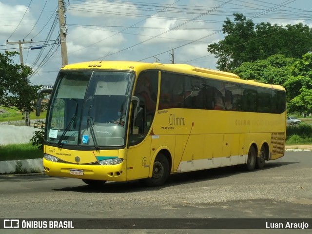 Viação Itapemirim 8649 na cidade de Teresina, Piauí, Brasil, por Luan Araujo. ID da foto: 9786205.