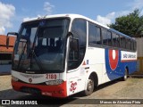 Viação São Cristóvão 2180 na cidade de Lavras, Minas Gerais, Brasil, por Marcos de Alcantara Pinto. Número da foto: #9786702.