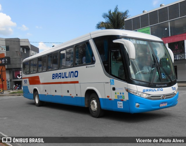 Empresa Braulino 1549 na cidade de Divinópolis, Minas Gerais, Brasil, por Vicente de Paulo Alves. ID da foto: 9790029.