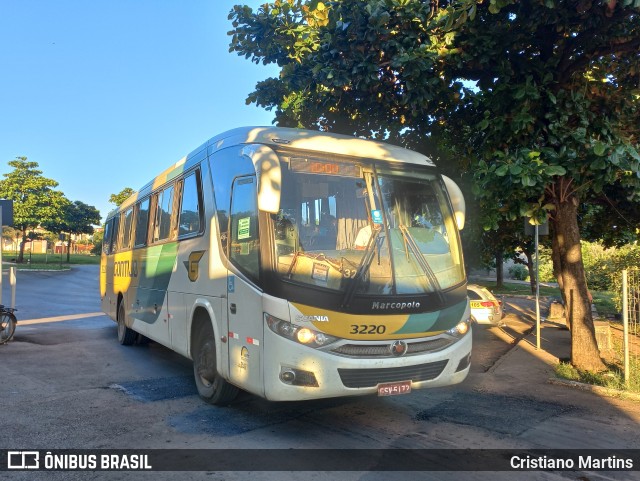 Empresa Gontijo de Transportes 3220 na cidade de Montes Claros, Minas Gerais, Brasil, por Cristiano Martins. Número da foto: #9787946.