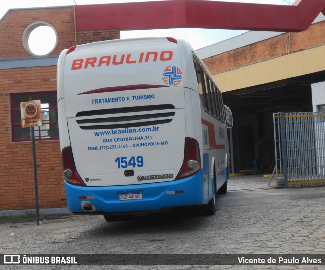 Empresa Braulino 1549 na cidade de Divinópolis, Minas Gerais, Brasil, por Vicente de Paulo Alves. ID da foto: 9790051.