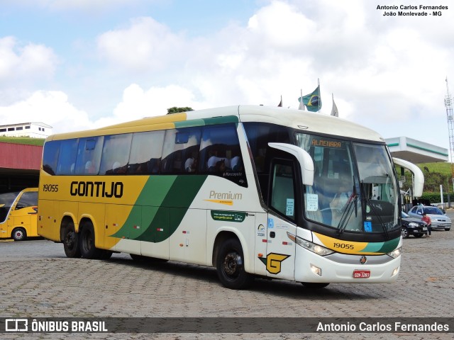 Empresa Gontijo de Transportes 19055 na cidade de João Monlevade, Minas Gerais, Brasil, por Antonio Carlos Fernandes. Número da foto: #9789240.