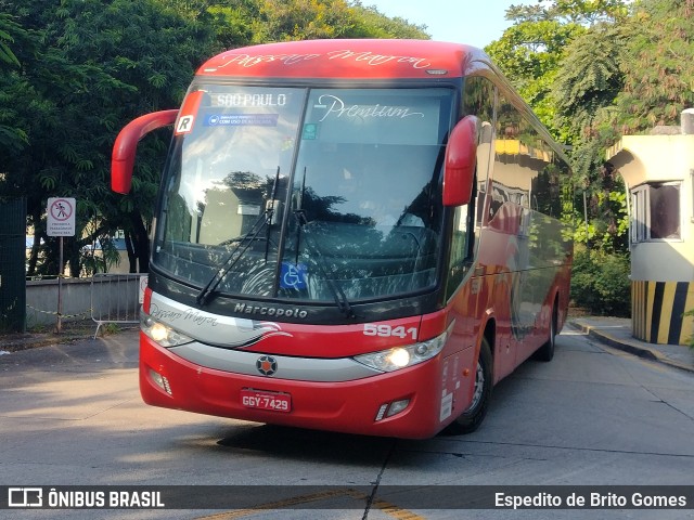 Empresa de Ônibus Pássaro Marron 5941 na cidade de São Paulo, São Paulo, Brasil, por Espedito de Brito Gomes. Número da foto: #9787367.