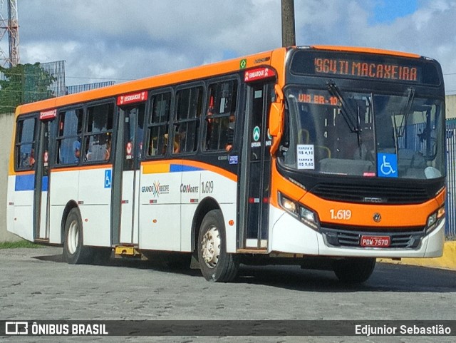 Itamaracá Transportes 1.619 na cidade de Recife, Pernambuco, Brasil, por Edjunior Sebastião. Número da foto: #9787038.