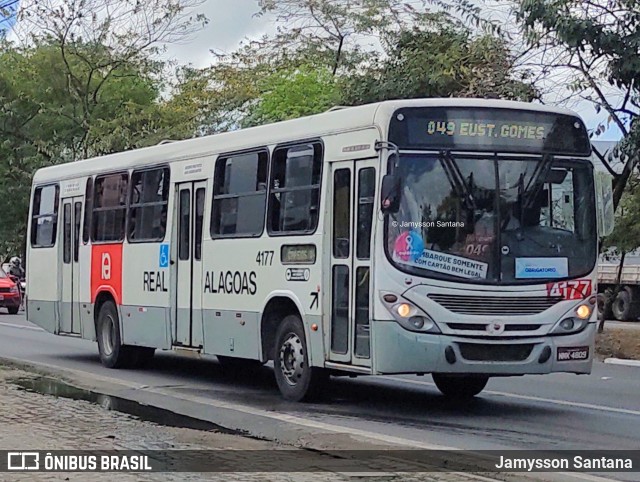 Real Alagoas de Viação 4177 na cidade de Maceió, Alagoas, Brasil, por Jamysson Santana. ID da foto: 9787581.