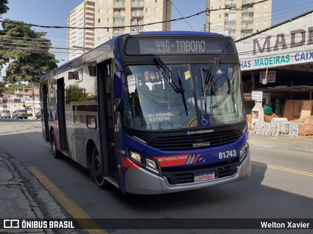 Next Mobilidade - ABC Sistema de Transporte 81.743 na cidade de Diadema, São Paulo, Brasil, por Welton Xavier. Número da foto: #9788411.