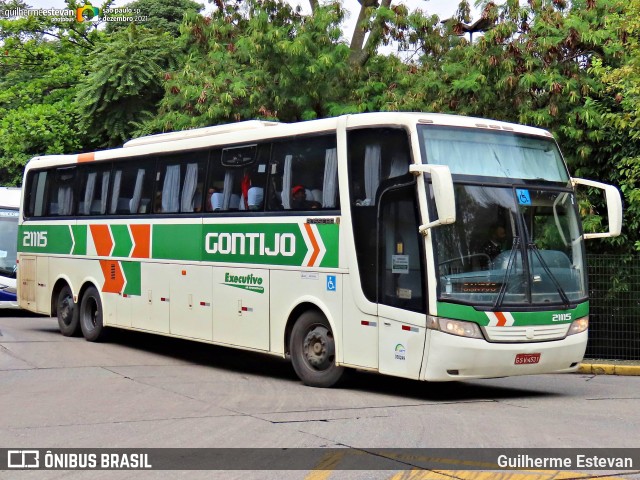 Empresa Gontijo de Transportes 21115 na cidade de São Paulo, São Paulo, Brasil, por Guilherme Estevan. Número da foto: #9790489.