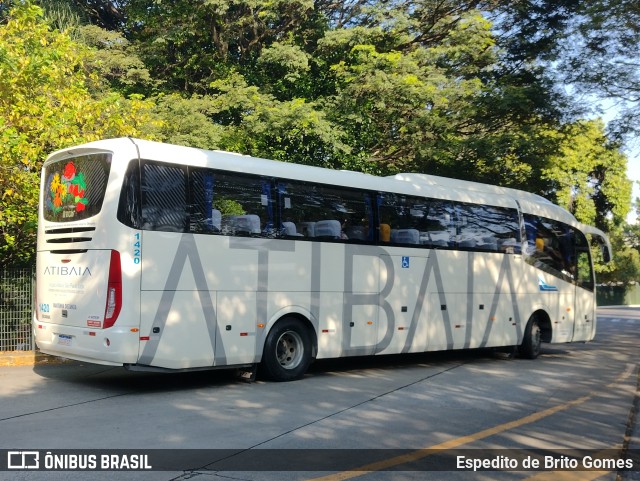 Viação Atibaia São Paulo 1420 na cidade de São Paulo, São Paulo, Brasil, por Espedito de Brito Gomes. Número da foto: #9789123.