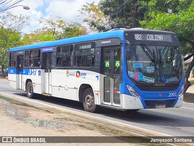 Empresa São Francisco 2001 na cidade de Maceió, Alagoas, Brasil, por Jamysson Santana. ID da foto: 9787593.