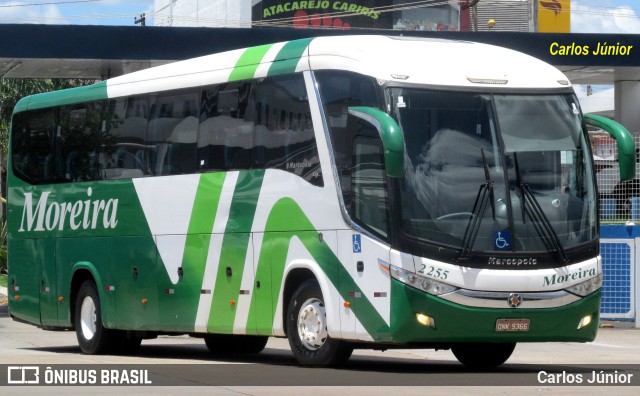 Empresa de Transportes e Turismo Moreira 2255 na cidade de Goiânia, Goiás, Brasil, por Carlos Júnior. Número da foto: #9789127.