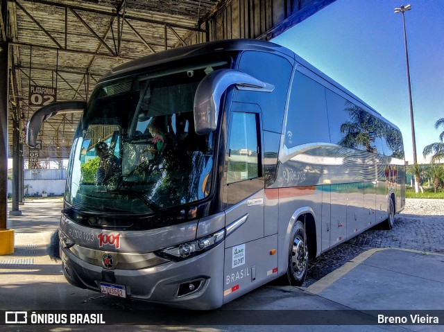 Auto Viação 1001 RJ 108.1103 na cidade de Campos dos Goytacazes, Rio de Janeiro, Brasil, por Breno Vieira. ID da foto: 9787705.