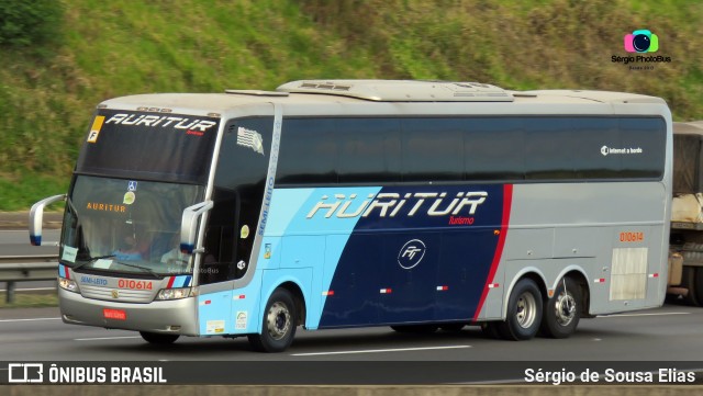 Auritur Turismo 010614 na cidade de Sumaré, São Paulo, Brasil, por Sérgio de Sousa Elias. ID da foto: 9789765.