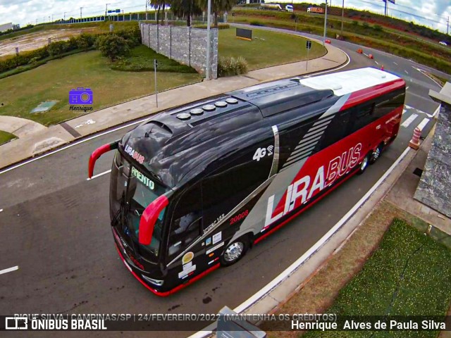 Lirabus 20008 na cidade de Campinas, São Paulo, Brasil, por Henrique Alves de Paula Silva. Número da foto: #9787080.