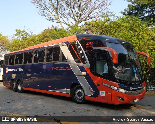 Expresso Adamantina 431311 na cidade de São Paulo, São Paulo, Brasil, por Andrey  Soares Vassão. ID da foto: 9789866.