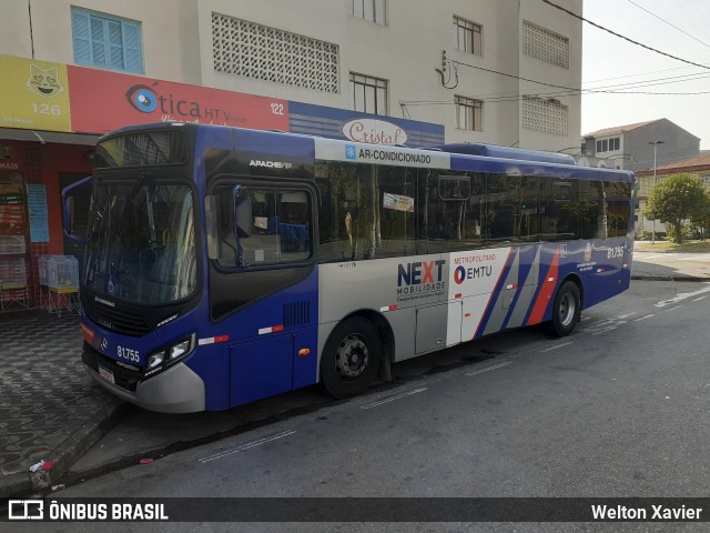 Next Mobilidade - ABC Sistema de Transporte 81.755 na cidade de Diadema, São Paulo, Brasil, por Welton Xavier. ID da foto: 9790523.