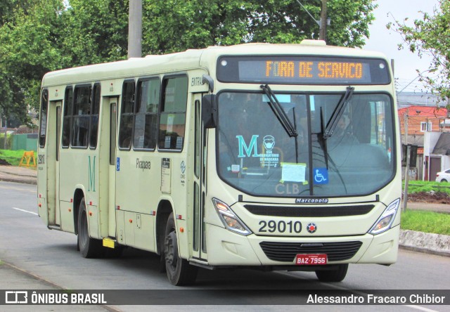 Viação Piraquara 29010 na cidade de Pinhais, Paraná, Brasil, por Alessandro Fracaro Chibior. Número da foto: #9787676.