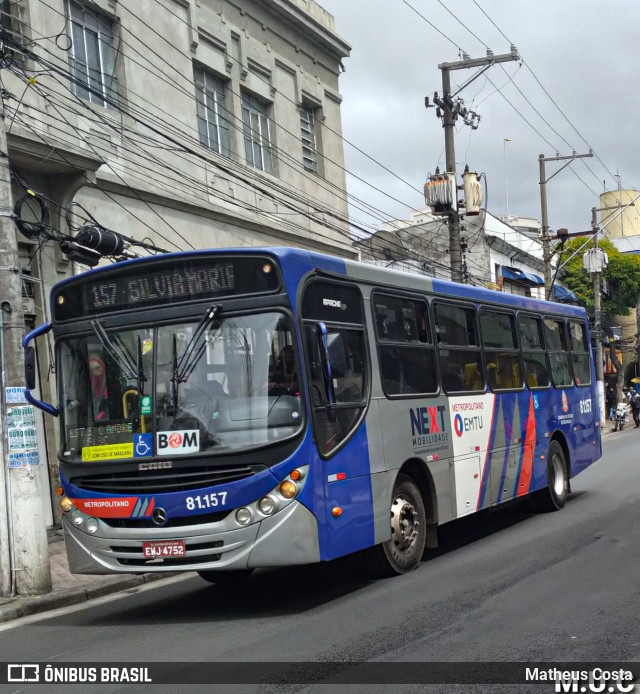 Next Mobilidade - ABC Sistema de Transporte 81.157 na cidade de Santo André, São Paulo, Brasil, por Matheus Costa. Número da foto: #9787262.