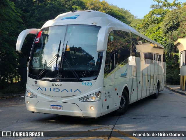 Viação Atibaia São Paulo 1120 na cidade de São Paulo, São Paulo, Brasil, por Espedito de Brito Gomes. Número da foto: #9789119.