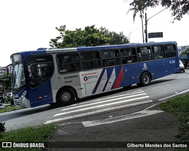 Radial Transporte Coletivo 41.255 na cidade de São Paulo, São Paulo, Brasil, por Gilberto Mendes dos Santos. Número da foto: #9787029.