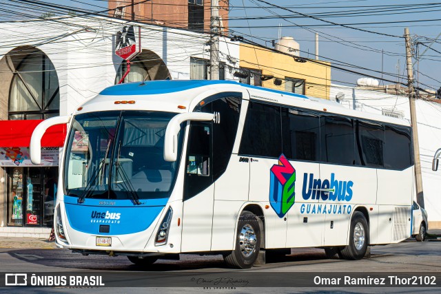 Unebus 410 na cidade de León, Guanajuato, México, por Omar Ramírez Thor2102. Número da foto: #9788741.
