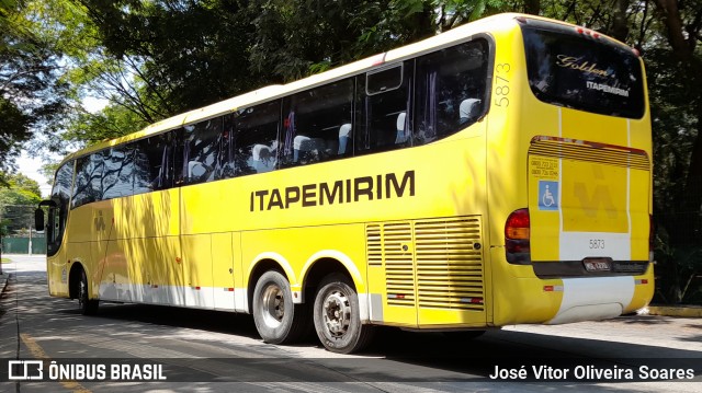 Viação Itapemirim 5873 na cidade de São Paulo, São Paulo, Brasil, por José Vitor Oliveira Soares. ID da foto: 9787234.