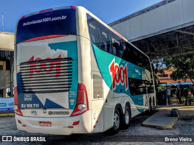 Auto Viação 1001 RJ 108.711 na cidade de Campos dos Goytacazes, Rio de Janeiro, Brasil, por Breno Vieira. Número da foto: #9787710.