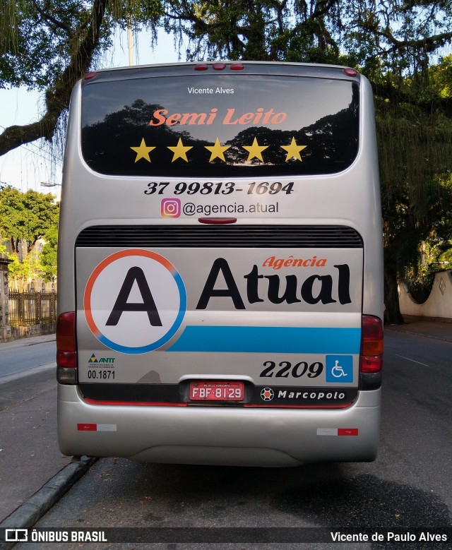 Agência Atual 2209 na cidade de Rio de Janeiro, Rio de Janeiro, Brasil, por Vicente de Paulo Alves. Número da foto: #9788166.