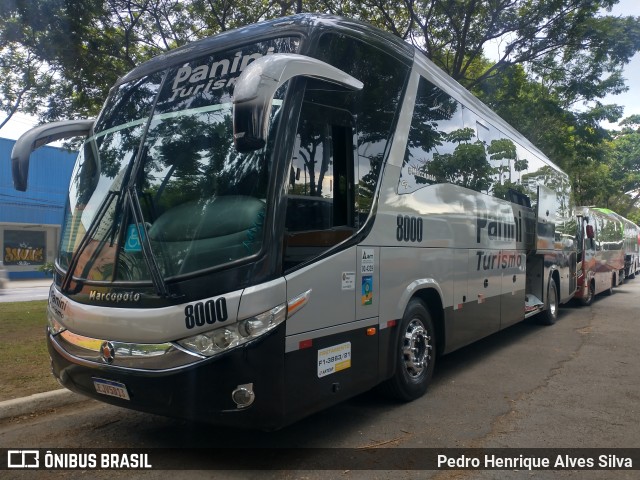 Panini Turismo 8000 na cidade de São Paulo, São Paulo, Brasil, por Pedro Henrique Alves Silva. Número da foto: #9787105.