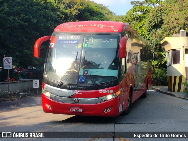 Empresa de Ônibus Pássaro Marron 5649 na cidade de São Paulo, São Paulo, Brasil, por Espedito de Brito Gomes. Número da foto: #9789105.