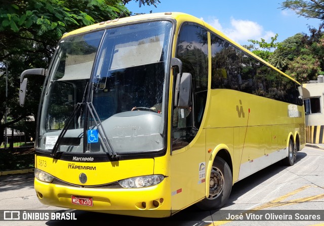 Viação Itapemirim 5873 na cidade de São Paulo, São Paulo, Brasil, por José Vitor Oliveira Soares. Número da foto: #9787231.