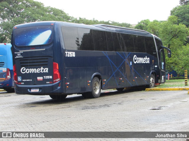 Viação Cometa 721510 na cidade de São Paulo, São Paulo, Brasil, por Jonathan Silva. Número da foto: #9717087.