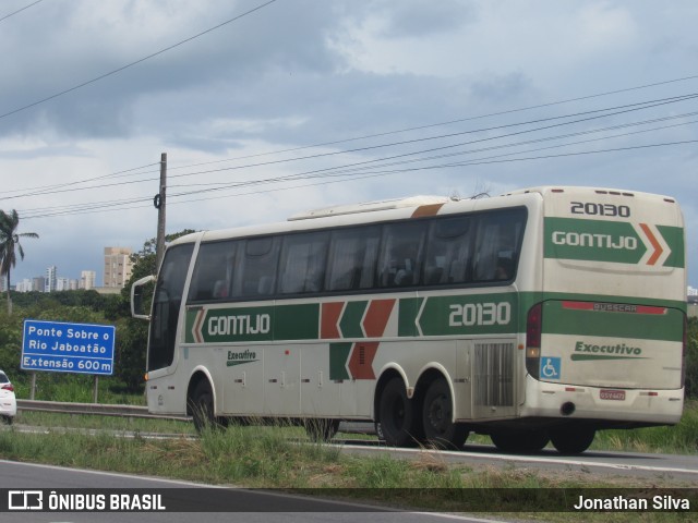 Empresa Gontijo de Transportes 20130 na cidade de Cabo de Santo Agostinho, Pernambuco, Brasil, por Jonathan Silva. ID da foto: 9717143.